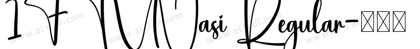 1FTVNasi Regular字体转换